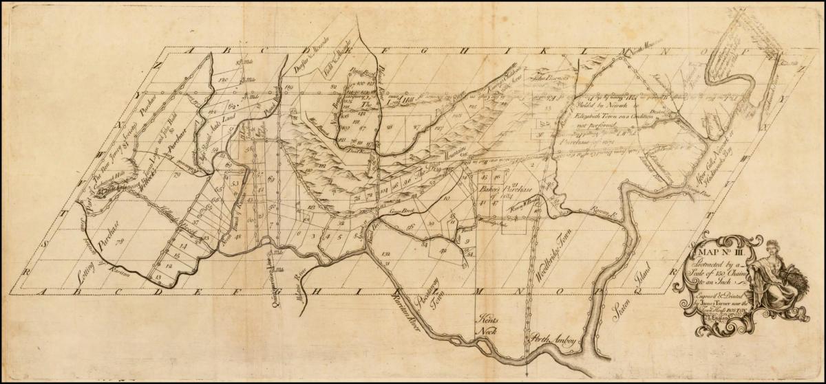 χάρτης της colonial Boston