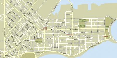 Χάρτης της Βοστώνης μάζα
