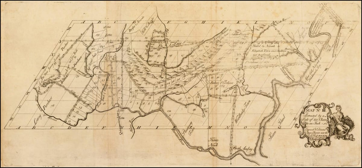 χάρτης της colonial Boston