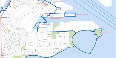 Harborwalk Βοστώνη εμφάνιση χάρτη